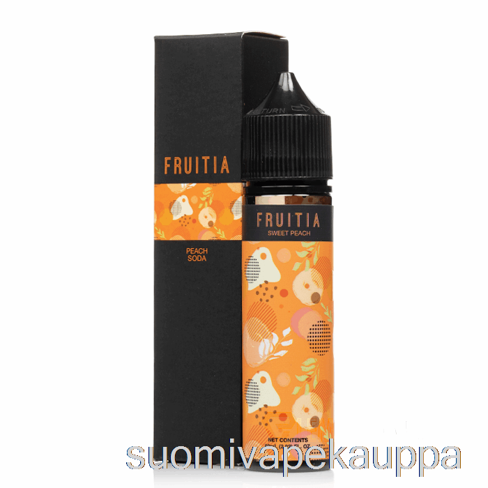 Vape Kauppa Persikka Sooda - Fruitia - 60ml 3mg